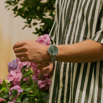 MATY herenhorloge, roestvrijstalen armband