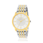 Montre MATY homme, bracelet acier inoxydable bicolore - vue 1