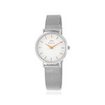 Montre MATY femme, bracelet acier inoxydable - vue 1