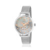 Montre MATY femme automatique, bracelet acier inoxydable - vue V1