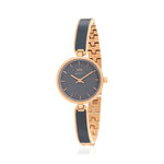 Montre MATY femme, bracelet acier inoxydable bicolore - vue 1