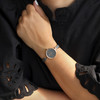 Montre MATY femme, bracelet acier inoxydable bicolore - vue Vporté 1