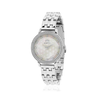 Montre MATY femme bracelet acier inoxydable