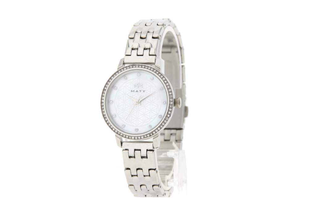 Montre MATY femme bracelet acier inoxydable - vue 2