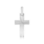 Pendentif croix argent 925 - vue 1