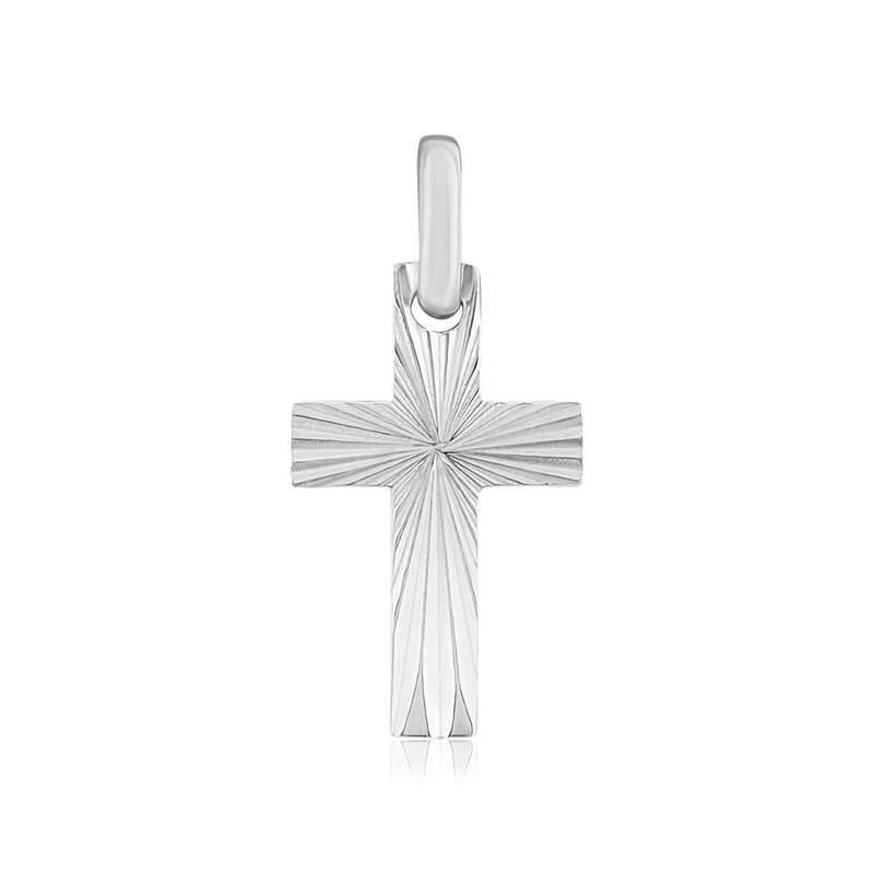Pendentif croix argent 925 - vue 1