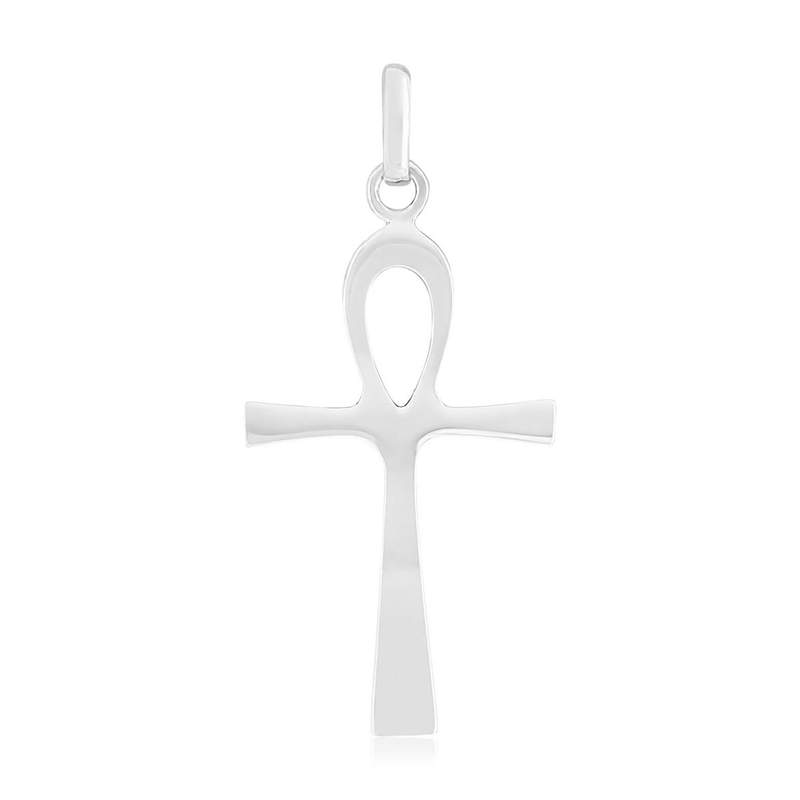 Pendentif croix argent 925 - vue 1