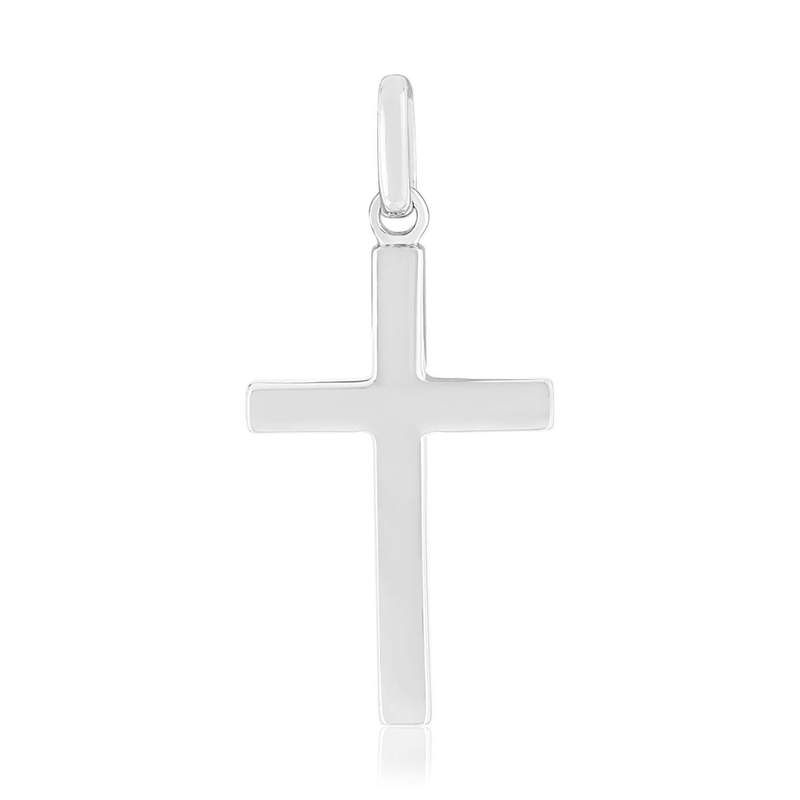 Pendentif croix argent 925 - vue 1