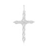 Pendentif croix argent 925 - vue V1
