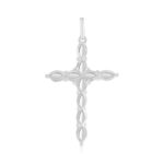 Pendentif croix argent 925 - vue 1
