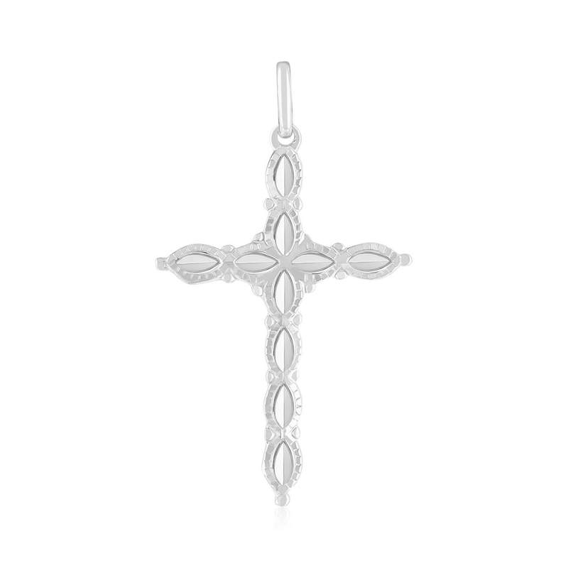 Pendentif croix argent 925 - vue 1