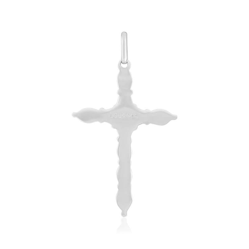 Pendentif croix argent 925 - vue 5
