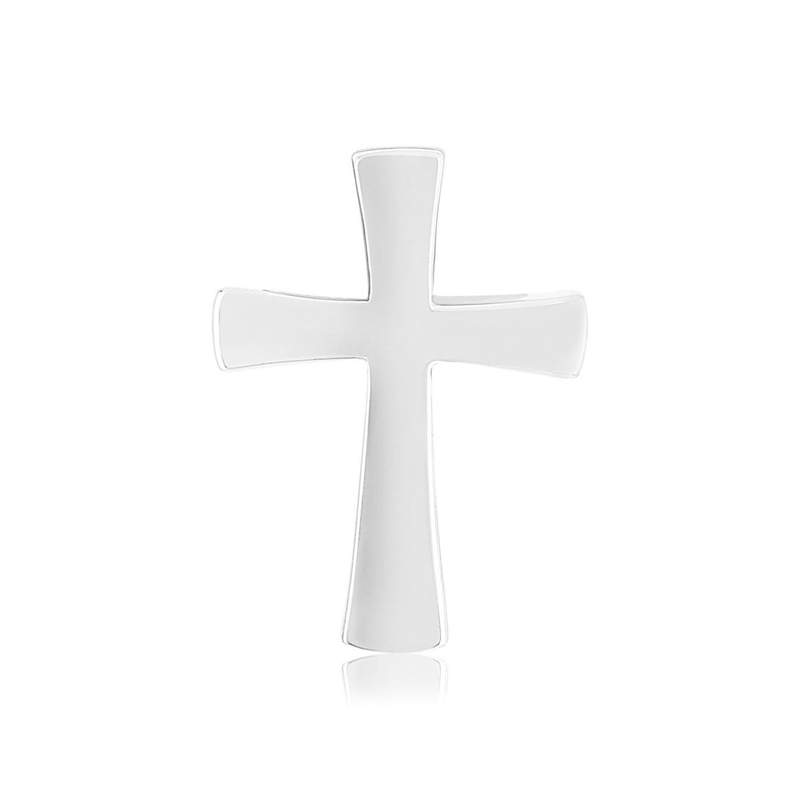 Pendentif croix argent 925 - vue 1