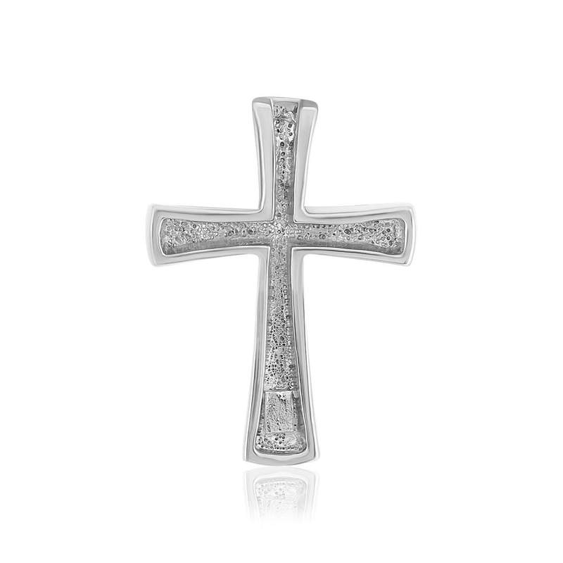 Pendentif croix argent 925 - vue 5