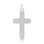Pendentif croix argent 925 - vue 1