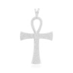 Pendentif croix égyptienne argent 925 - vue 1