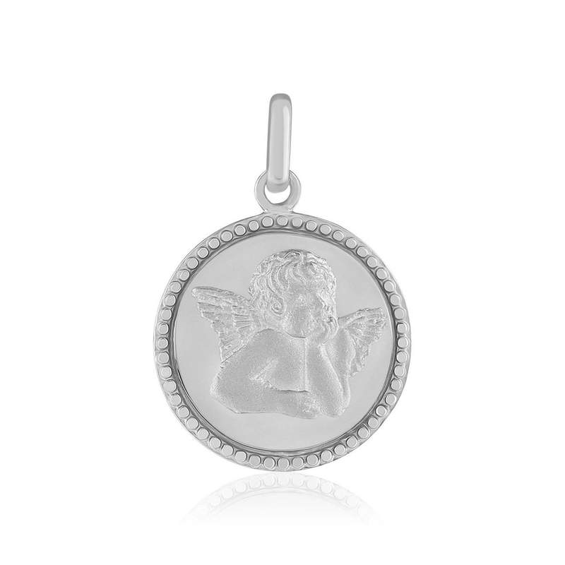 Médaille ange argent 925 - vue 1