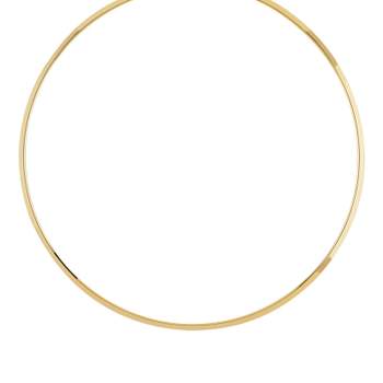 Vergulde halsketting, 42 cm