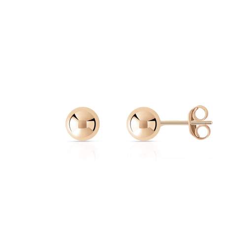 Boucles d'oreilles plaqué or rose