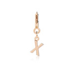 Charm's voor roségoud vergulde armband 'x' - afbeelding 2