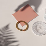 Bracelet plaqué or maille gourmette 21 cm - vue D3