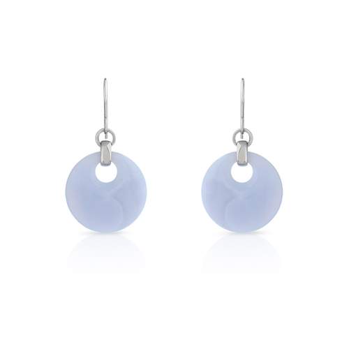 Boucles d'oreilles argent 925 agate