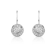 Boucles d'oreilles argent 925 zirconia