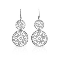 Boucles d'oreilles argent 925