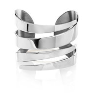 Bracelet manchette acier