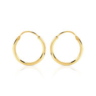 Créoles or 375 jaune