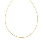 Collier or 375 jaune maille oméga 42 cm - vue 1