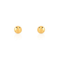 Boucles d oreilles or 375 jaune