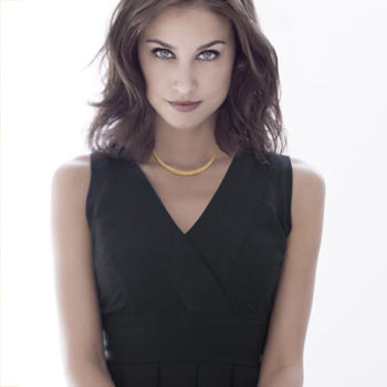 Gold necklace 375 yellow polished English mesh 42 cm