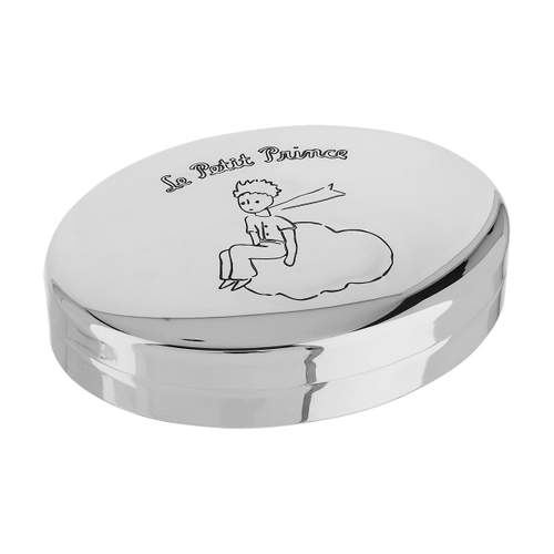 Boîte métal argenté Le Petit Prince