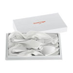 Coffret couverts bébé 2 pièces métal - vue 3