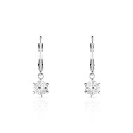 Boucles d'oreilles argent 925 zirconia