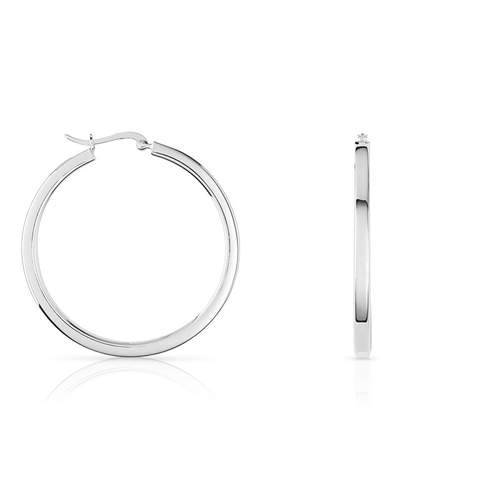 Créoles argent 925 45 mm