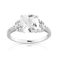 Bague argent 925 zirconia