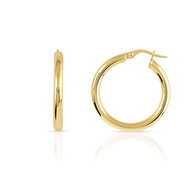 Créoles or 750 jaune