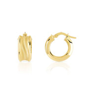 Créoles or 750 jaune