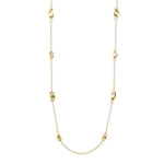 Sautoir or 750 jaune 90 cm - vue 1