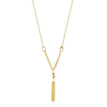 Collier or 750 jaune 45 cm - vue 1