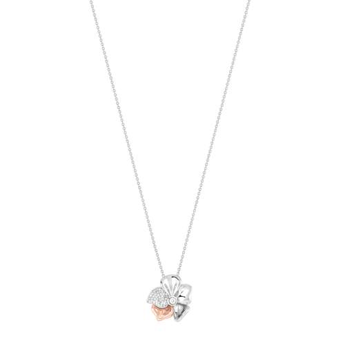 Collier 2 ors 750 diamant