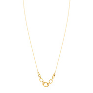 Collier or 750 42 cm