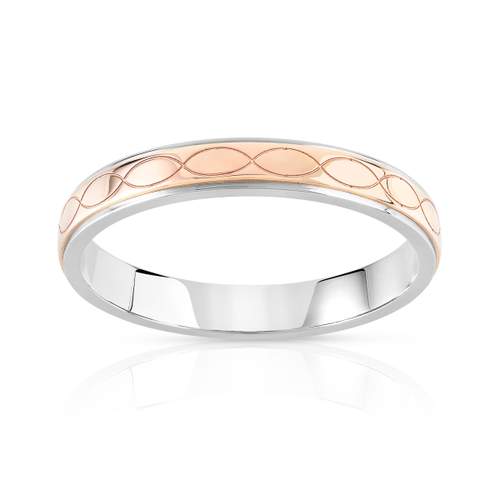 Trouwring 2 goud 375