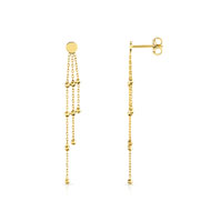 Boucles d'oreilles or 375 jaune