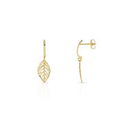Boucles d'oreilles or 375 jaune