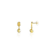 Boucles d'oreilles or 375 jaune