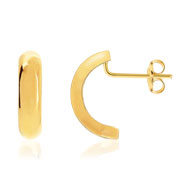 Boucles d'oreilles or 375 jaune