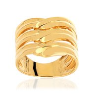 Bague or 375
